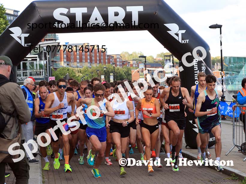 The 2024 Quayside 5k Road Race, Newcastle/Gateshead.  Photo: David T. Hewitson/Sports for All Pics
